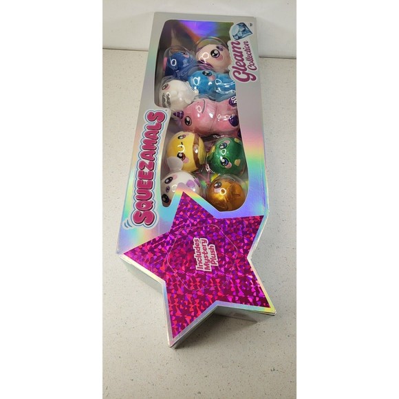Squeezamals Gleam Collection Platinum Includes Mystery Plush Beverly Hills Co. - Picture 3 of 11